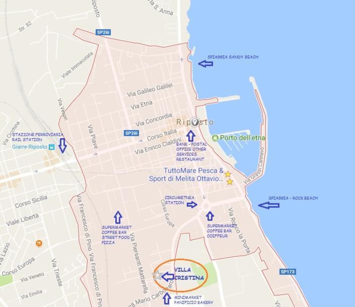 Via Pisa Riposto Exterior foto
